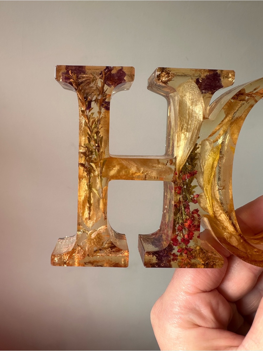 ✨5/$25 Dried Floral Resin HOME Decor - Picture 3 of 5